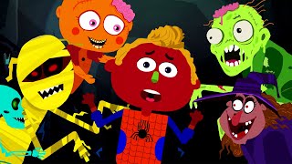 Spooky Finger Family  डरावना फिंगर परिवार  Hindi Nursery Rhymes For Kids By Tum Tum Kids Tv [upl. by Anoval495]