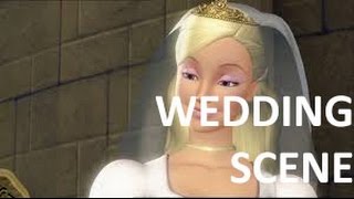 Barbie in the 12 dancing princesses  Wedding Scene with subs [upl. by Parry993]