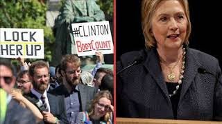 Hillary Clintons Visit To Ireland Ends In Chaos As Protesters Scream Go Home [upl. by Arihas]