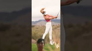 Golf Swing Slow Motion foryou reels shorts duet funny prank slowmotion [upl. by Carolee788]