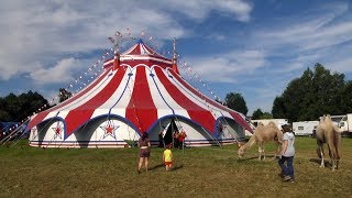 Jung modern und voller Tradition – Circus Paul Busch in Westsachsen [upl. by Eelloh]