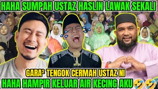 GILE SUMPAH LAWAK BETUL 🤣❗JANGAN TENGOK CERAMAH NI SEBELUM KENCING❗USTAZ HASIL BOLYYWOOD🤣❗REACTION [upl. by Halivah]