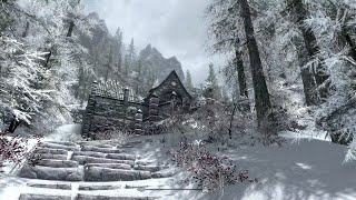 WINTERBERRY CHATEAU  SKYRIM SPECIAL EDITION MODDED [upl. by Airdnax]