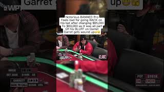 Mikki BLUFFS Garret for pot😳 danawhite gambling casino lasvegas money highstakes polker [upl. by Donetta602]