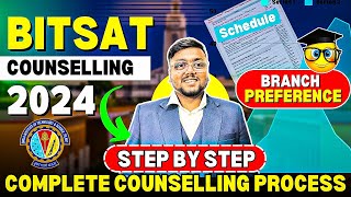 BITSAT Counselling Process 2024 🥳  BITSAT Iteration 1  BITSAT Preference Form 2024  BITSAT 2024 [upl. by Spalding]