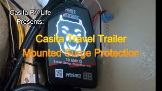 Casita Travel Trailer Mounted Surge Protector [upl. by Chris]