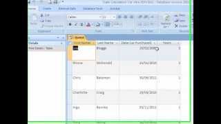 Calculate Dates in Access [upl. by Fabrin]