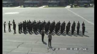 Marine Boot Camp Marching Cadence [upl. by Nic]