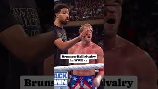 Jalen BrunsonTyrese Haliburton rivalry hits WWE Smackdown 😳  Yahoo Sports [upl. by Roberto]