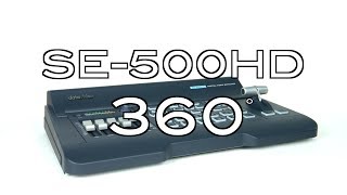 【360 Product Video】SE500HD HDSD 4Channel Digital Video Switcher｜Datavideo [upl. by Naujej]