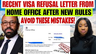 UK VISA REFUSAL LETTER FROM HOME OFFICE AFTER NEW RULES  DON’T IGNORE THIS MESSAGE FROM HOME OFFICE [upl. by Linker708]