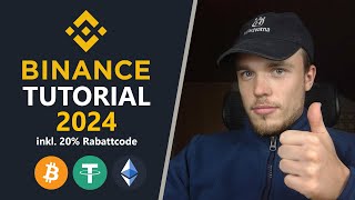 Binance Tutorial 2024 ✅ Registrieren  Geld einzahlen  Krypto kaufen — Anfänger Anleitung Deutsch [upl. by Rudyard]