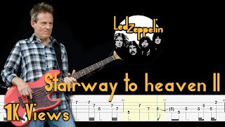 Led Zeppelin  Stairway To Heaven Bass Tabs amp Notation By Chamis Bass [upl. by Balas]