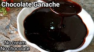 Chocolate syrup Recipe chocolate syrup with cocoa powderchocolate Ganache Recipe [upl. by Gilchrist928]