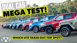 Massive 4x4 Dual Cab Test  11 Utes Compared  Wheels Australia [upl. by Ressan]