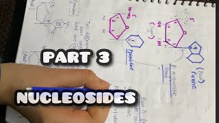 PART 3🧬 Molecular Biology  Nucleosides  Sugar and base bonding [upl. by Nalim]