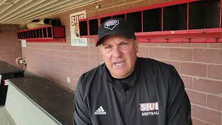 SIUE softball Head Coach Ben Sorden 31724 [upl. by Siryt]