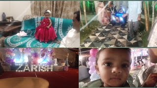 zaarish birthdayresortpartyhaqeeqahcutey girl [upl. by Penhall]