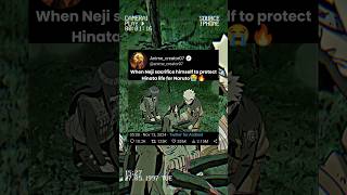 Neji death😭🥺anime animation naruto narutoshippunden ytshorts [upl. by Tybalt]