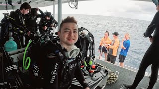 Dive 2  Exploring the caves of Rottnest Island goprohero13 bluedestiny rottnestisland [upl. by Karas952]