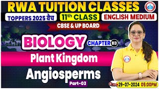 Class 11 Biology Chapter 3  Plant Kingdom By Vandana Mam  CBSE amp UP Board 2025 [upl. by Acirrehs113]