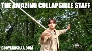 The Amazing Collapsible Staff  Pocket Staff  Pocket Cane Tutorial In Various Colors amp Lengths [upl. by Elspeth]