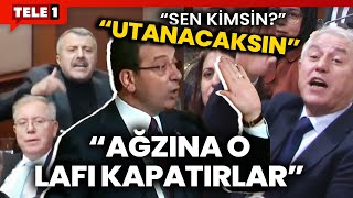 İBB Meclisi karıştı İmamoğlundan Ahmet Özere terörist diyen AKPliye Ağzına o lafı kapatırlar [upl. by Pokorny44]