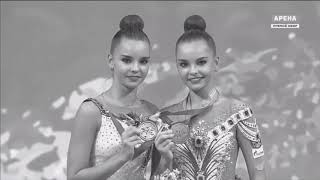 Averina Twins  Euphoria rhythmic gymnastics [upl. by Notgnirra]