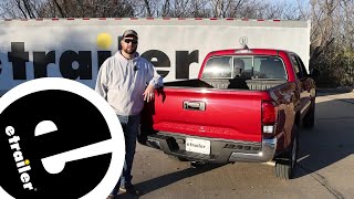 etrailer  DIY Install DrawTite MaxFrame Trailer Hitch Receiver on your 2023 Toyota Tacoma [upl. by Mariejeanne577]