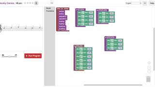 Blockly Games Music Solutions 110 [upl. by Lower40]