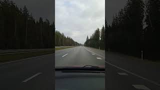 Highway SENITE to SIGULDA ok automobile [upl. by Pegma]