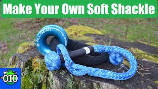 Making a Dyneema Soft Shackle for 4x4 Recovery Boating or Sailing Using the Best Design Elements [upl. by Yesdnil]