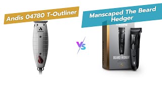 Andis TOutliner vs MANSCAPED Beard Hedger ✂️🧔 [upl. by Averell]