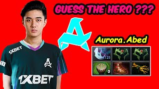 Guess The Hero  Abed TA2000 Kaori Aurora Trio vs TOP1 China Paparazi Dota 2 [upl. by Nednarb]