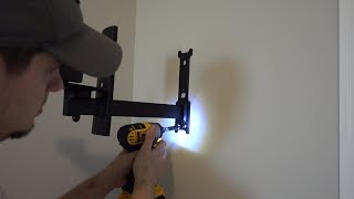 Pinpoint Mounts AM41L Bookshelf Speaker Wall Mount Installation and Review [upl. by Hidie]