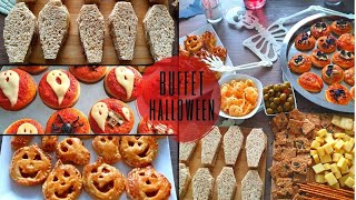 Buffet salé dHalloweenvégétarien [upl. by Bergess]