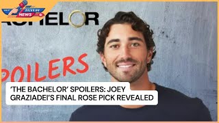 The Bachelor Spoilers Joey Graziadeis Final Rose Pick Revealed [upl. by Kriss550]