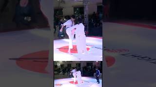 Artofight KO Attack knee short viral video wkf mma artofight kyokushin fyp fighting [upl. by Dovev502]