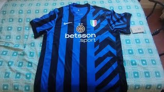 UNBOXING NUOVA DIVISA INTER 20242025 ⚫🔵⚽ [upl. by Acinoed]