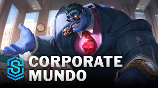 Corporate Mundo Skin Spotlight  League of Legends [upl. by Nyl]