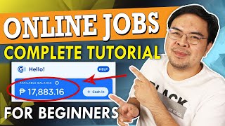 Online Jobs at Home Philippines  For Beginners Complete Tutorial [upl. by Kucik]