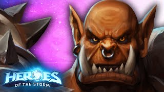 Garrosh The Unstoppable Force  Garrosh Heroes of the Storm Gameplay [upl. by Moretta]