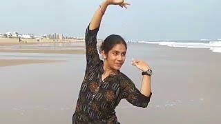 Hamsadhwani Pallavi  Puri  Odissi dance by Abhipsa Pati [upl. by Anifad]