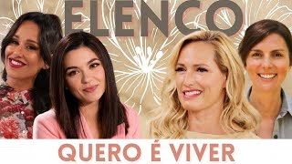 Elenco de quotQuero é viverquot  Novela TVI [upl. by Ethelred660]