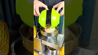 The cooking oil I made myself is so delicious Cooking oil Household oil press Kitchen applian 25 [upl. by Alekram]