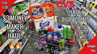 CVS Free amp Cheap Digital Coupon Deals amp Haul 915  928 MONEY MAKER WEEK 🙌🏾 Learn CVS Couponing [upl. by Notliw979]