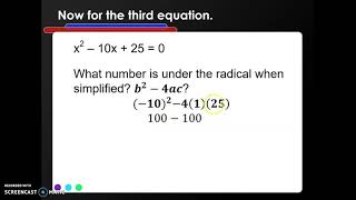 DISCRIMINANT  QUADRATIC EQUATION [upl. by Pincas]