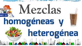 Mezclas homogéneas y heterogéneas  Educación Primaria [upl. by Thea]