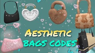 Berry Avenue Aesthetic Bags Codes  Roblox Bags Codes [upl. by Gisser]