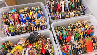 MASSIVE BOXES FULL Of WWE Action Figures [upl. by Eelrefinnej]